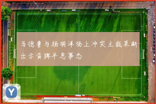 马德鲁与杨明洋场上冲突主裁果断出示黄牌平息事态